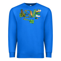 True Royal st. patricks day nurse love medical love Premium Sweatshirt - BarkalooDesign