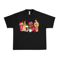 Black princess cartoon coffee cups Urban Heavy Tee - Zillion Design Studio