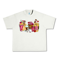 Pistachio princess cartoon coffee cups Urban Heavy Tee - Zillion Design Studio