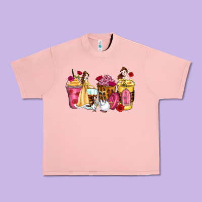 Urban Heavy Tee princess cartoon coffee cups