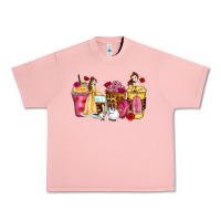 Salmon princess cartoon coffee cups Urban Heavy Tee - Zillion Design Studio