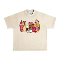 Sandshell princess cartoon coffee cups Urban Heavy Tee - Zillion Design Studio