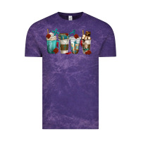 Cloud Purple faith coffee cups Vintage Tee - texasbilliewilder