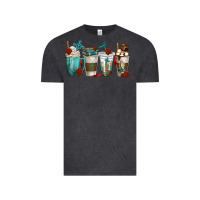 Vintage Black faith coffee cups Vintage Tee - texasbilliewilder