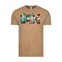 Vintage Coffee faith coffee cups Vintage Tee - texasbilliewilder