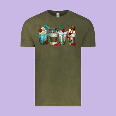 Faith Coffee Cups Vintage Tee Designed By Texasbilliewilder