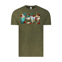 Vintage Olive faith coffee cups Vintage Tee - texasbilliewilder