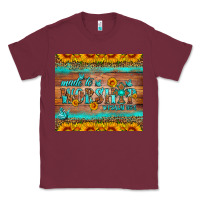 Burgundy made to worship tumbler Classic Tee - HRA Design Shop