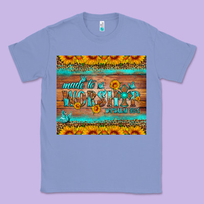 Made To Worship Tumbler Classic Tee Designed By Hra Design Shop