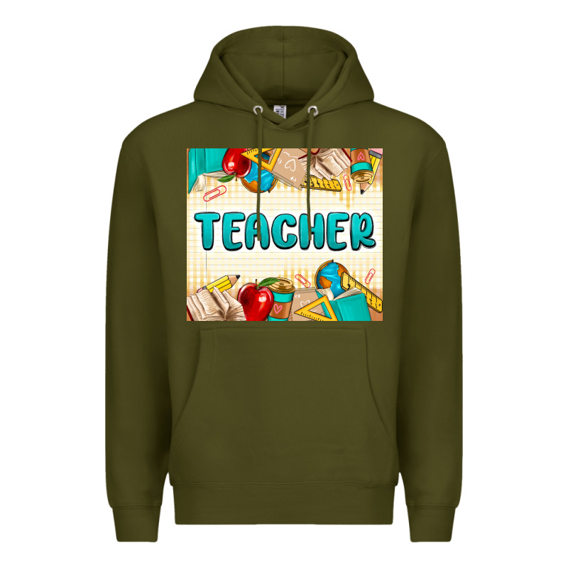 Teacher Premium Hoodie by MaliasSmallBusiness | Teevron