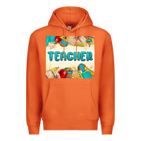 Carrot teacher Premium Hoodie - MaliasSmallBusiness