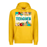 Lemon teacher Premium Hoodie - MaliasSmallBusiness