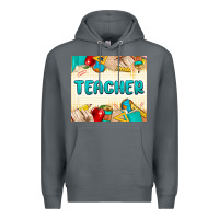 Rock teacher Premium Hoodie - MaliasSmallBusiness
