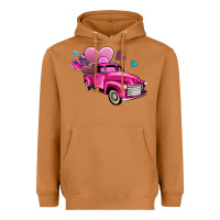 Meerkat truck with hearts Heavyweight Hoodie - AdoDesignShop