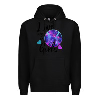 Black I Love My Softball Girl Premium Hoodie - Bettercallsaul