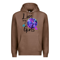 Chestnut I Love My Softball Girl Premium Hoodie - Bettercallsaul