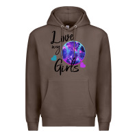 Coffee I Love My Softball Girl Premium Hoodie - Bettercallsaul