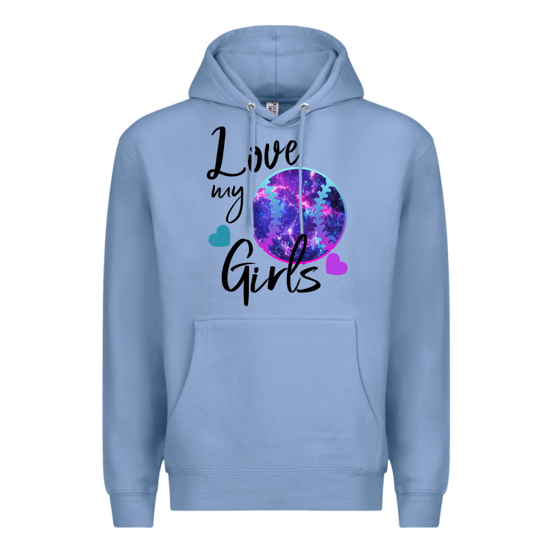 I Love My Softball Girl Premium Hoodie by Bettercallsaul | Teevron