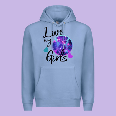 I Love My Softball Girl Premium Hoodie Designed By Bettercallsaul