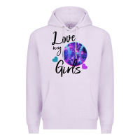 Lilac I Love My Softball Girl Premium Hoodie - Bettercallsaul