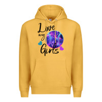 Mustard I Love My Softball Girl Premium Hoodie - Bettercallsaul