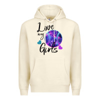 Sandshell I Love My Softball Girl Premium Hoodie - Bettercallsaul