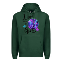 Sports Green I Love My Softball Girl Premium Hoodie - Bettercallsaul