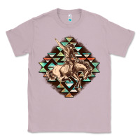 Lilac Aztec symbol rodeo Classic Tee - FaDigitalArtStudio
