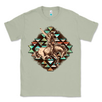 Matcha Aztec symbol rodeo Classic Tee - FaDigitalArtStudio