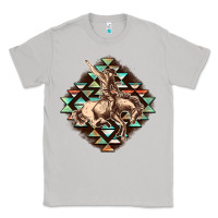 Moon Dust Aztec symbol rodeo Classic Tee - FaDigitalArtStudio