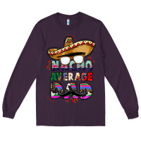 Plum nacho average dad Long Sleeve Tee - CTS Tumbler Store
