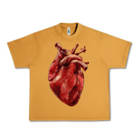 Peanut Butter Anatomical heart Urban Heavy Tee - RanaPortraitStore