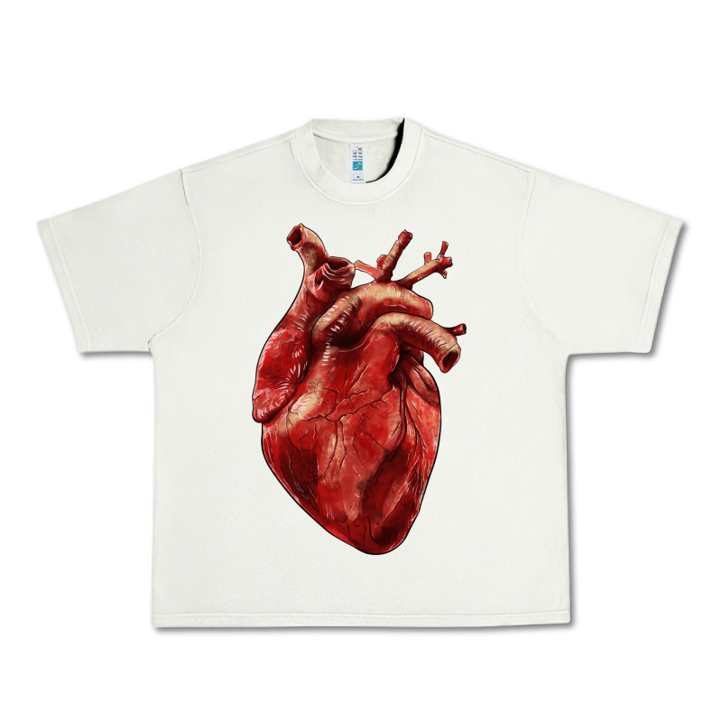 Anatomical Heart Urban Heavy Tee by RanaPortraitStore | Teevron