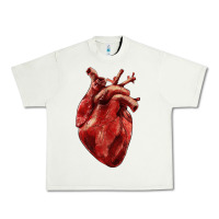 Pistachio Anatomical heart Urban Heavy Tee - RanaPortraitStore