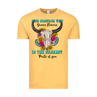 Vintage Mustard find someone who in the darkest parts of you Vintage Tee - texasbilliewilder