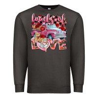 Smoke loads of love valentines day truck Premium Sweatshirt - NancyCooperArtShop