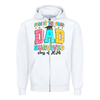 White forget the grad mom survived class of 2024 Zipper Hoodie - JahusDesignShop