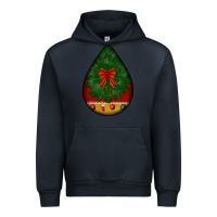 Navy christmas teardrop Urban Hoodie - BundleAndBundleShop