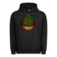 Pigment Black christmas teardrop Urban Hoodie - BundleAndBundleShop