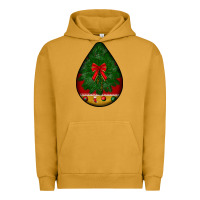 Pigment Peanut Butter christmas teardrop Urban Hoodie - BundleAndBundleShop