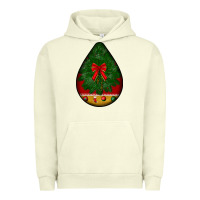Pigment Pistachio christmas teardrop Urban Hoodie - BundleAndBundleShop