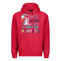 Cardinal cute smart and a little bit dramatic with unicorn Premium Hoodie - NancyCooperArtShop