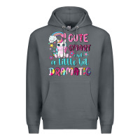Rock cute smart and a little bit dramatic with unicorn Premium Hoodie - NancyCooperArtShop