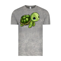 Cloud Rock cute turtle Vintage Tee - Zillion Design Studio