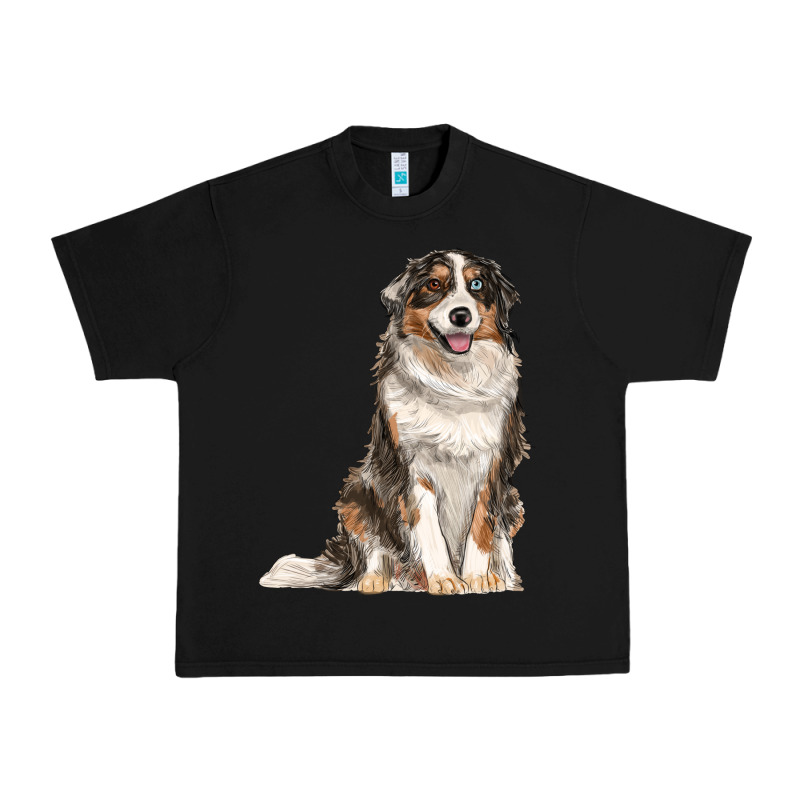 Australian Shepherd Urban Heavy Tee by RanaPortraitStore | Teevron