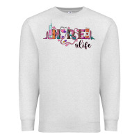 Oatmeal Heather nurse life Premium Sweatshirt - BarkalooDesign