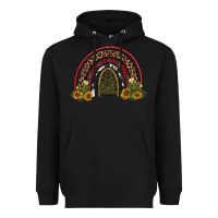 Black rainbow tree Heavyweight Hoodie - AdoDesignShop