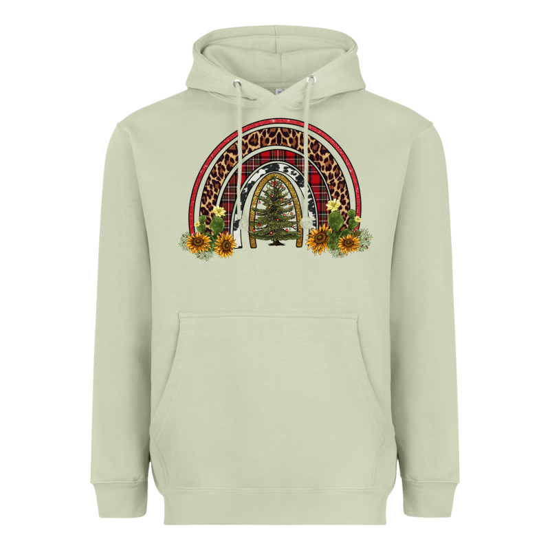 Rainbow Tree Heavyweight Hoodie by AdoDesignShop | Teevron