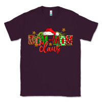 Plum christmas mom mom claus Classic Tee - FaDigitalArtStudio