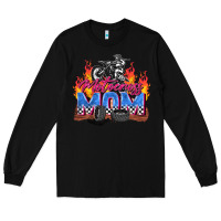 Black motocross mom Long Sleeve Tee - Zillion Design Studio